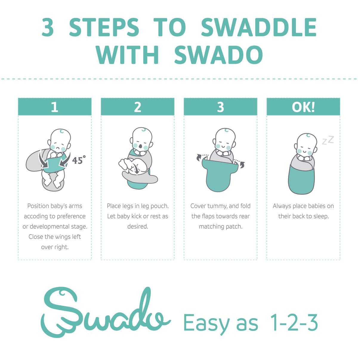 Swaddle Muslin, Lavender