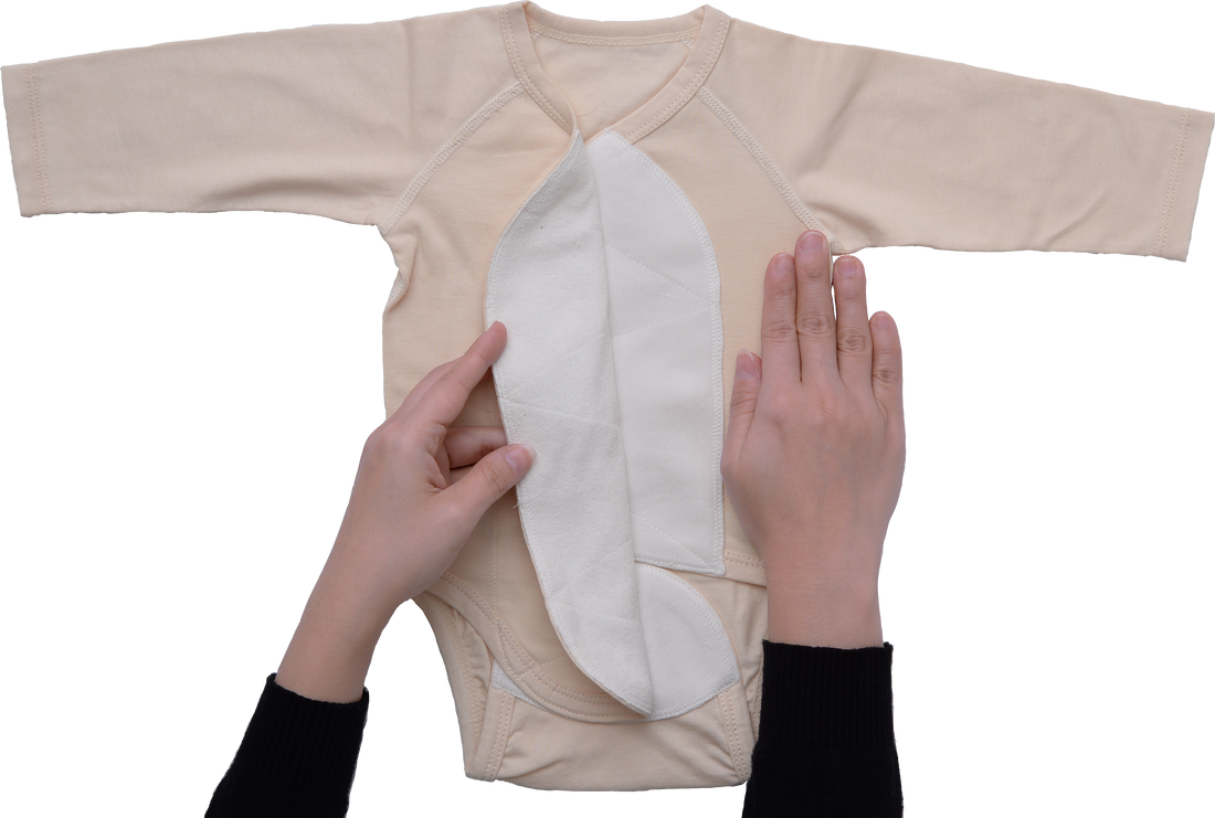 Kimono Bodysuit Long Sleeves, Tea