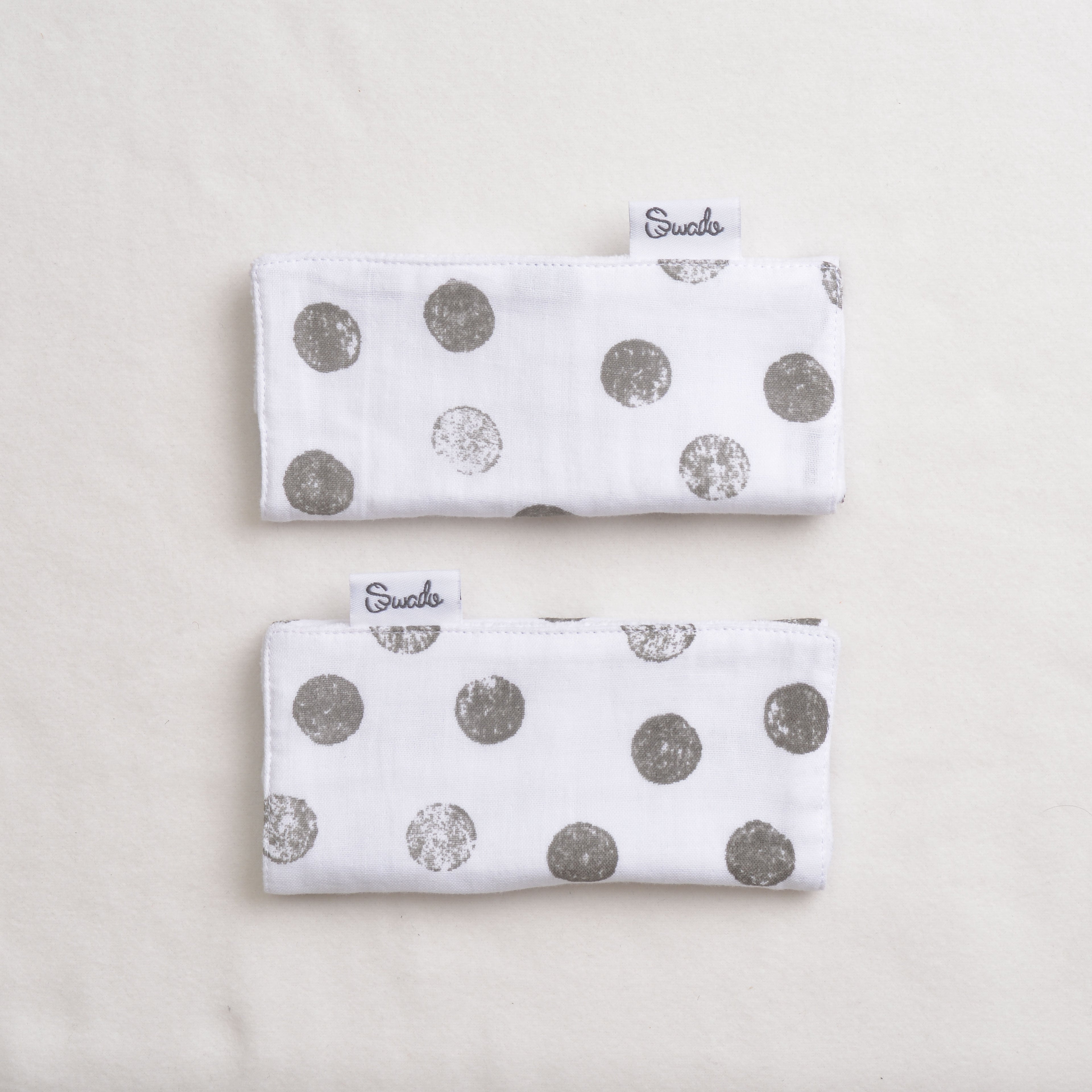 Muslin Strap Covers, Adjustable Width